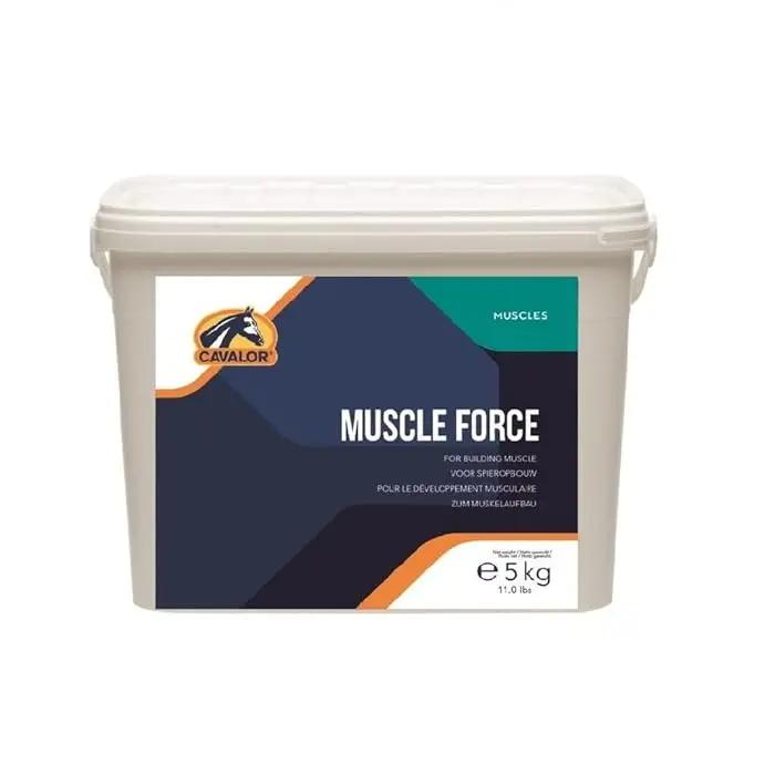 Cavalor Muscle Forse 5kg supplement for muscle development in horses, 100% natural formula in Animals & Pet Supplies category.