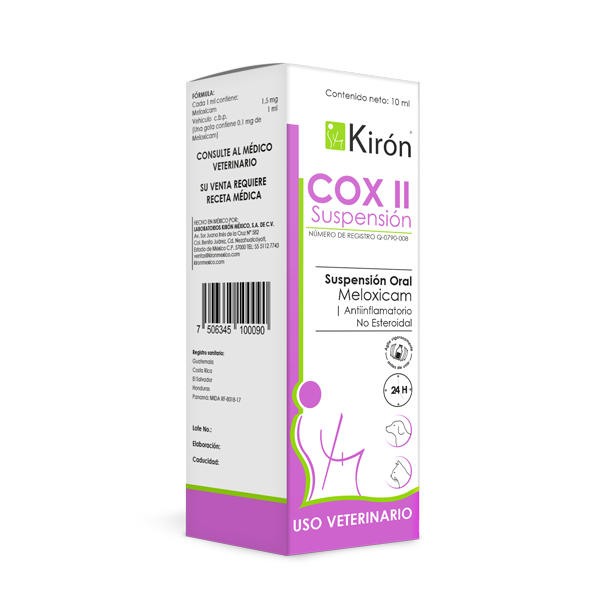Cox Ll Oral Suspension pet supplement with Meloxicam for fast-acting relief of muscle fatigue and joint problems in cats and dogs. Easy oral use.