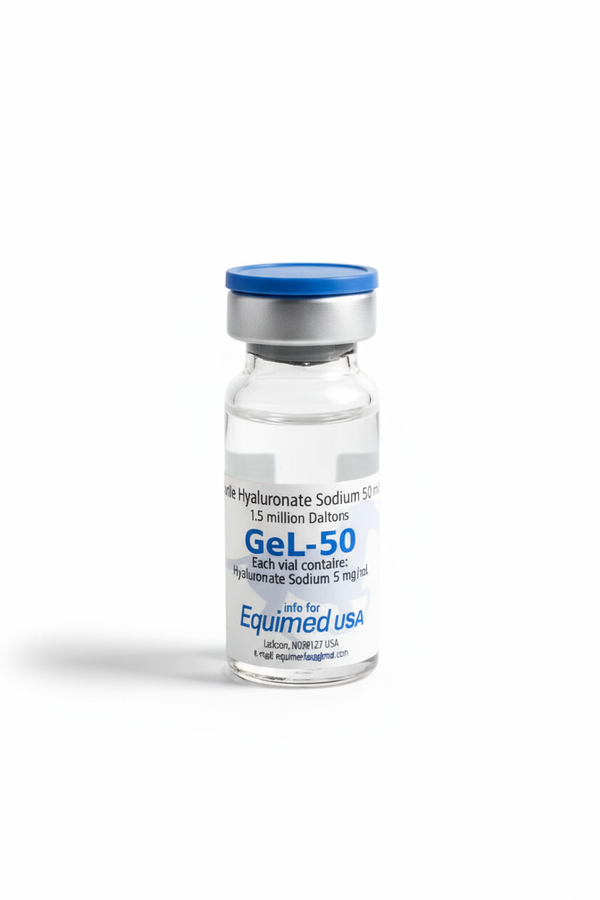GEL-50 VIAL 10 ML 5 MG/ML 50 MG 6/BOX