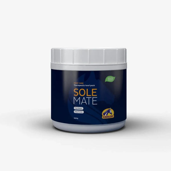 Solemate - Hoof Protection Paste by Cavalor in a 1600g container, designed to soothe, cushion, and strengthen horse and camel hooves.