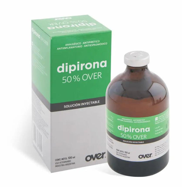 DIPPRONA 50% - Dipyrone Injectable Solution for pain relief in camels and livestock. Veterinary medicine for inflammation, fever, and spasms.