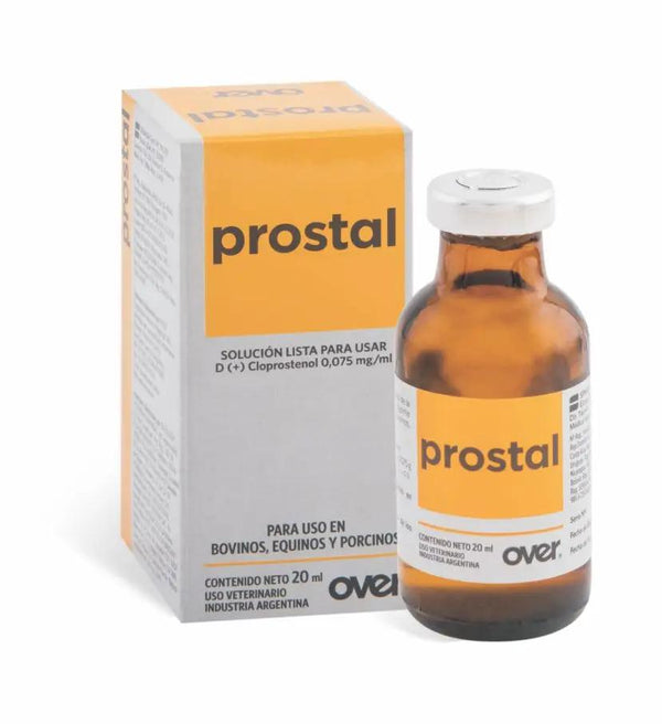 PROSTAL - Cloprostenol Injectable Solution for bovine, equine, and swine reproductive efficiency. Enhances heat synchronization and parturition induction.
