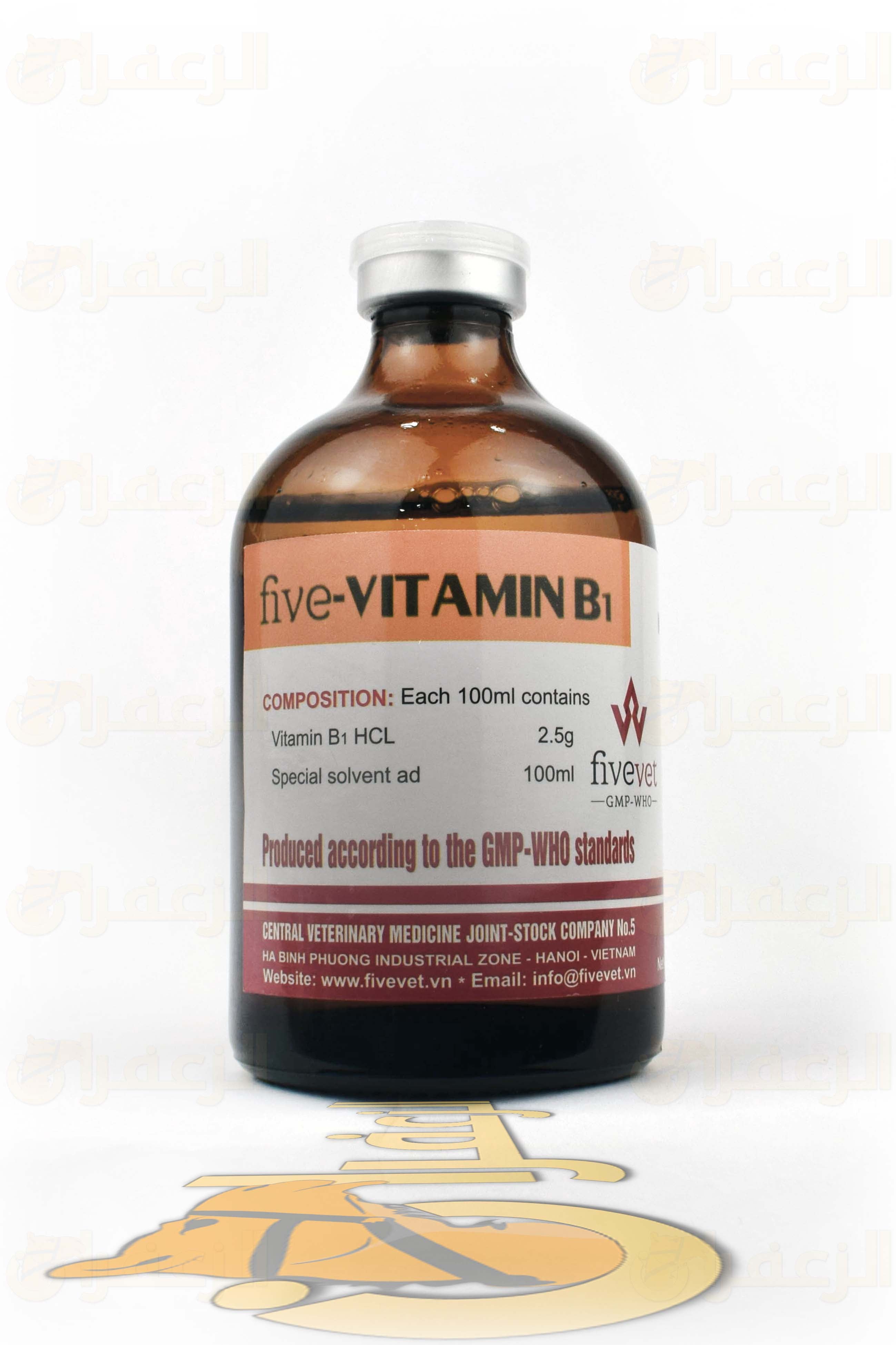 فيتامين ب1 \ FIVE-VITAMIN B1 - الزعفران