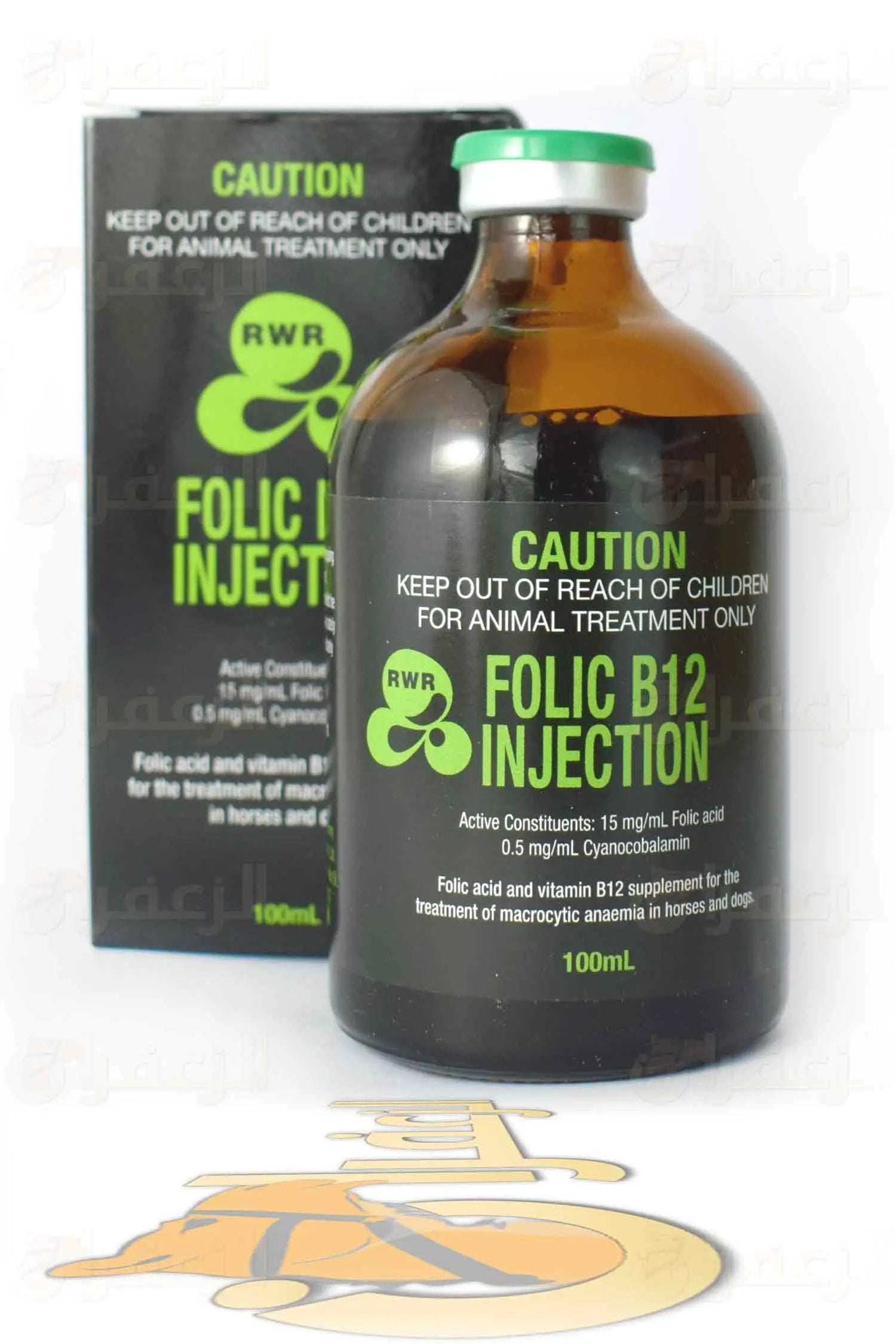 فوليك بي 12  ار دبليو ار \ FOLIC B12 RWR - الزعفران