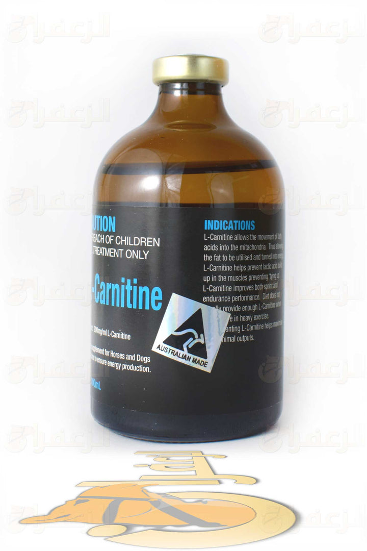 L-CARNITINE RWR | إل-كارنيتين آر دبليو آرL-CARNITINE RWR | إل-كارنيتين آر دبليو آر | الزعفران | مقويات | بيطرية | هجن | خيول