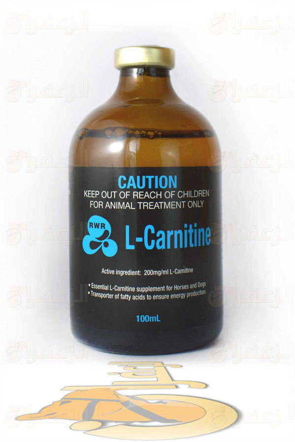 L-CARNITINE RWR | إل-كارنيتين آر دبليو آرL-CARNITINE RWR | إل-كارنيتين آر دبليو آر | الزعفران | مقويات | بيطرية | هجن | خيول